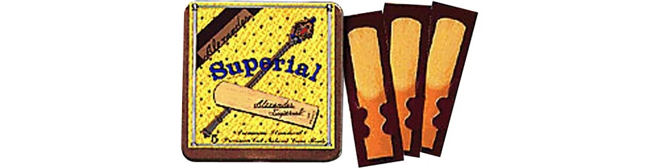 Cañas de saxofón alto Alexander Reeds superior fuerza 2,5 caja de 5 Foto 3 de 3