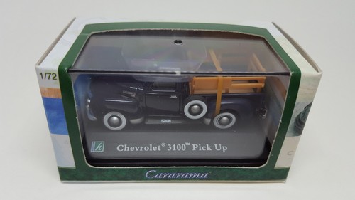 Cararama 1950 escala 1/72 Chevrolet Chevy 3100 camioneta pickup vitrina diecast - Imagen 5 de 10