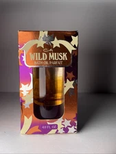Vintage Coty Wild Musk Bath Oil Parfait 4 fl oz NIB Rare 1990’s