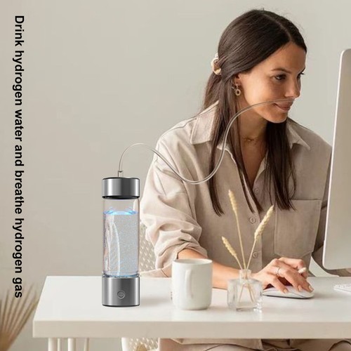 Tragbare Wasserstoff Wasserflasche 460ML SPE PEM Technologie zur Verstärkung der DUKC - Bild 10 von 13