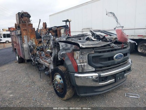 USED 2022 Ford F450 TRANSMISSION COOLER LC3P 7869DC Ship Los Angeles 10R140 - Picture 6 of 9