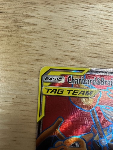 Pokemon TCG Charizard & Braixen GX 212/236 Tag Team Cosmic Eclipse Full Art NM-M - Bild 2 von 10