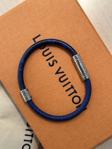 Louis Vuitton Split Armband 19 (M8155E) Blau – Top Zustand - Bild 3 von 8