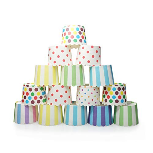 Large Paper Cake Baking Cup Cupcake Muffin Cases diameter 6cm,Set of 100 - Picture 4 of 7