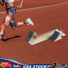 6 Angle Adjustable Starting Block, Athletics Starting Block, Track Blocks for Sp