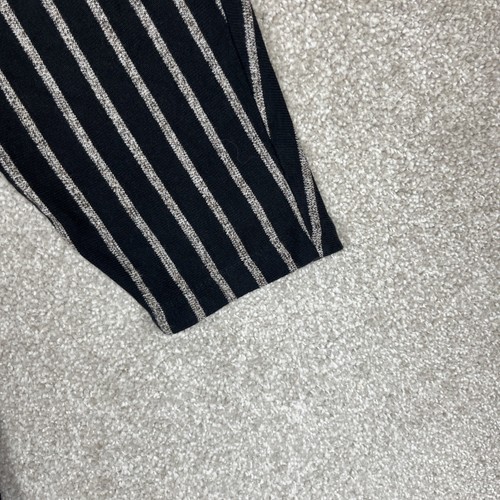 J Jill Wearever Shirt Womens Extra Small Petite Black Stripe Stretch- 3326* - Bild 2 von 11