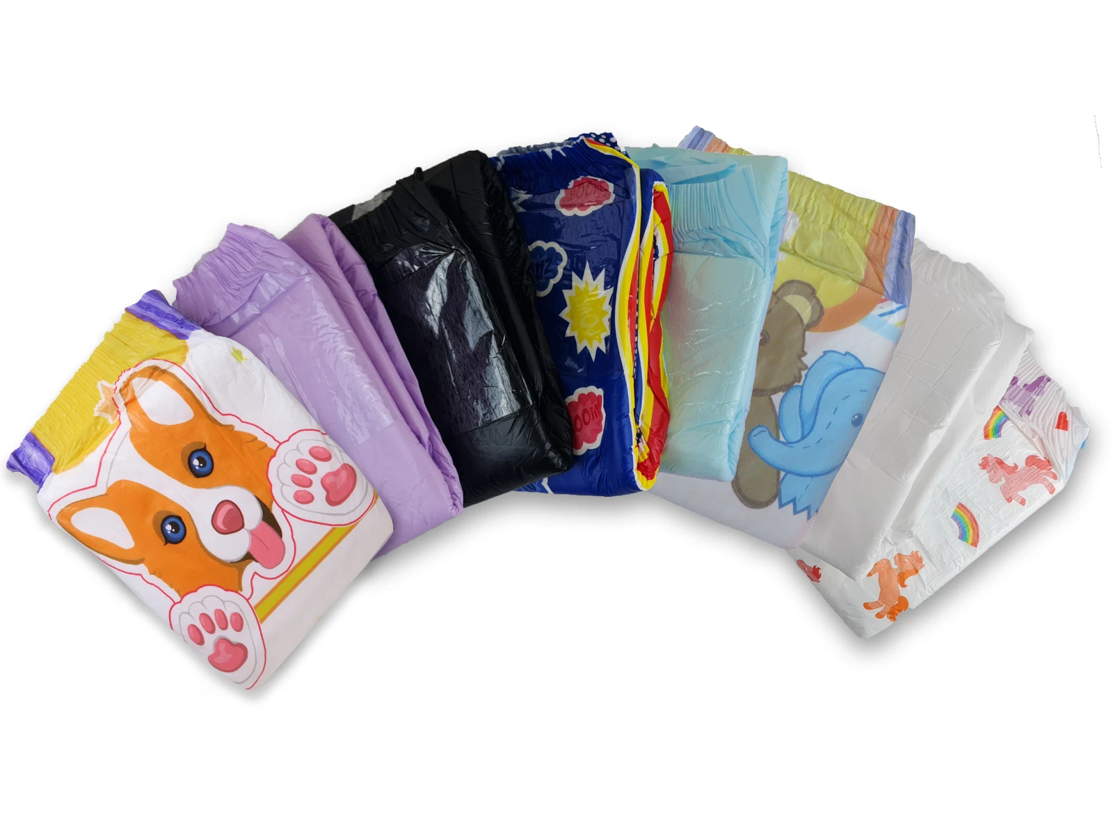 M - XL 80 Pack Adult diaper, 8 packs range case from THE DOTTY DIAPER COMPANY