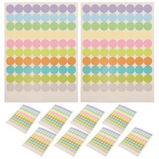 20 Sheet Essential Oil Bottle Cap Label Folder Stickers Handwritten