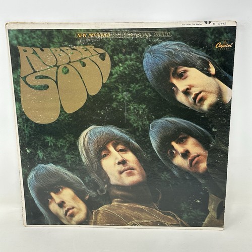 The Beatles Rubber Soul 1965 Vinyl LP Capitol ST-2442 - Foto 2 di 15