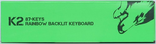 ZIYOULONG K2 US 87 Keys Wired Mechanical Gaming Keyboard, Rainbow Backlit for PC - Picture 10 of 10