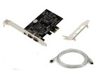Carte contrôleur PCIe FireWire 400 IEEE1394a 3 Ports avec Chipset VIA6308 et ...