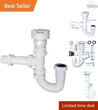 Air Admittance Valve Trap Kit 1.5 Inch Plastic Vent for Bathroom and Kitchen