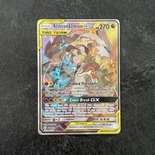 その他 Reshiram&Zekrom GX TAG TEAM 270HP Reshiram & Zekrom GX Gold Foil Fan Art Hp270 NM | eBay