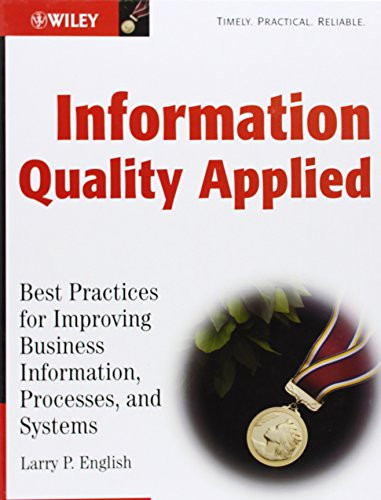 Information Quality Applied: Best P..., English, Larry - Picture 1 of 2