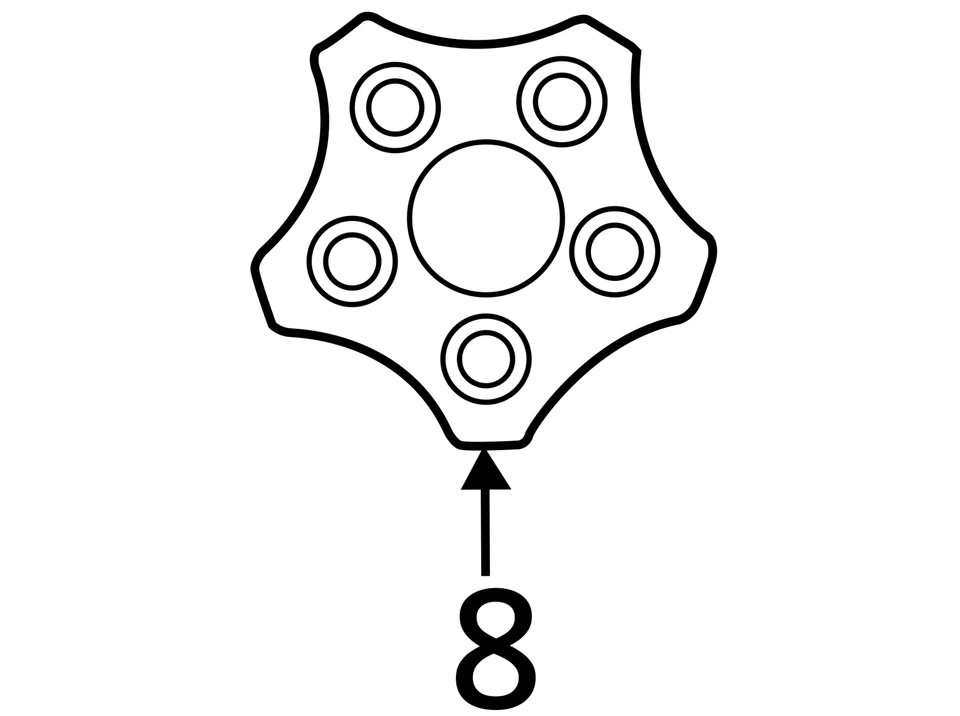 Tapa central de llanta Kia Soul 2017 ALLYC Foto 4 de 4