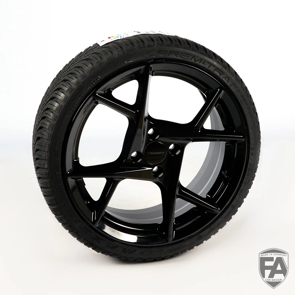 MANSORY YN.5 SMART 453 ForTwo ALLSEASON M+S OEM KOMPLETTRADSATZ 17 Zoll NEU - Bild 2 von 4