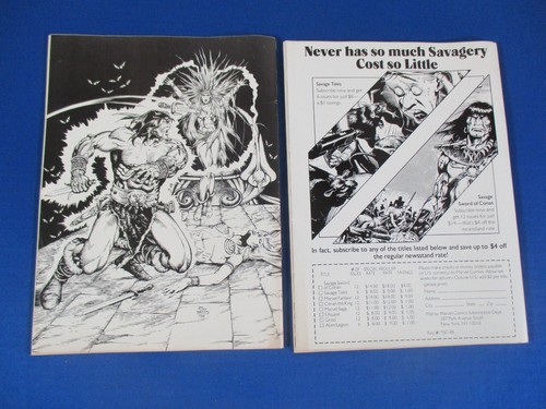 The Savage Sword of Conan The Barbarian #130-139 Lot of 9 Mid to Higher Grade - Picture 3 of 12