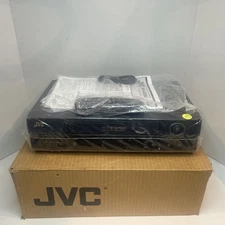 NEW/RE-FURB  JVC SQPB S-VHS VHS VCR Video Player Recorder HR-A592U