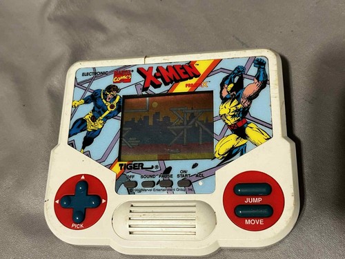 Tiger Electronics 1988 Marvel X-Men Project X Handheld Game Tested Works - Picture 2 of 8