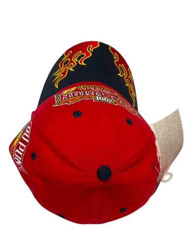 Vintage NASCAR Winston Cup Mütze Official Racing Chase Caps rot NEU Posten von zwei - Bild 6 von 16