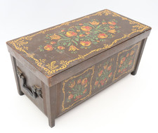 Vintage 60's Sewing Box German Schumm Plastic Murrhardt - 39 x 19 x 18(Tall) cm