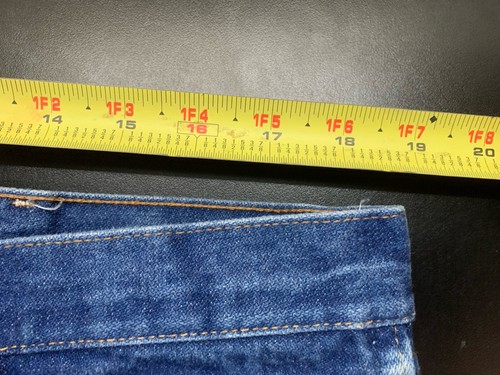 Jeans da lavoro Wrangler Denim 31MWZPW uomo taglia 38x34 taglio cowboy vestibilità rilassata - Foto 8 di 14