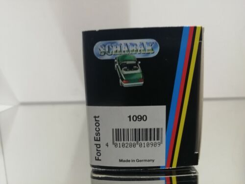 SCHABAK 1090 FORD ESCORT EN AZUL METÁLICO 1:43 EN CAJA - Imagen 10 de 12
