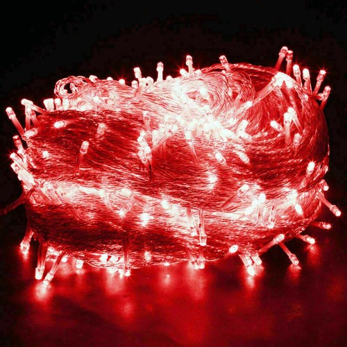 Mains Plug In Christmas Fairy String Lights LED Xmas Tree Wedding Party Garden - Picture 6 of 13