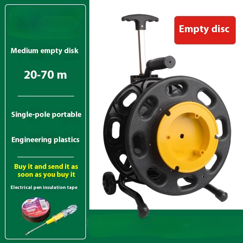 S350A/AB Manual Cable Wrap Reel Fibre Optic Signal Cable Power Cable Empty Reel - 第 15/17 張圖片