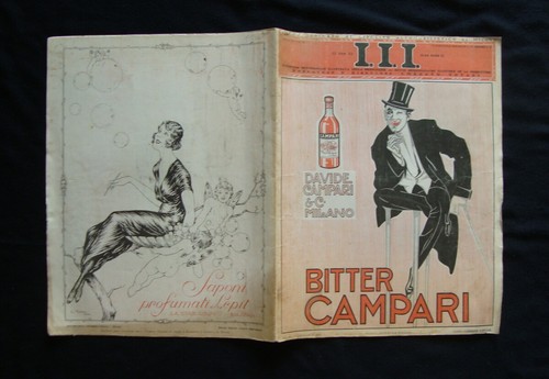 Circuito Automobilistico Milano 1922 I tre I n 36 Grand Prix bitter campari - Bild 1 von 6
