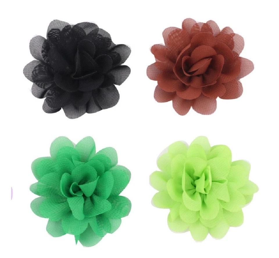 20-Pack Baby Girls Boutique Grosgrain Ribbon Hair Bow Clips–Kids Hair Accessorry - Image 4 of 4