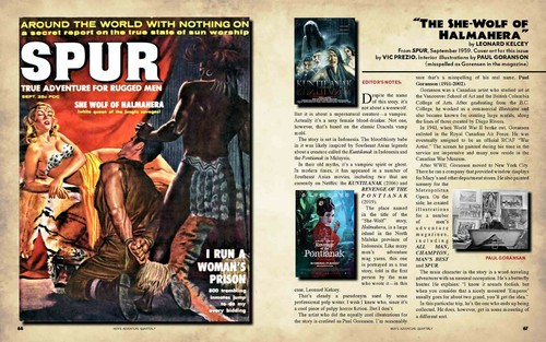 MEN'S ADVENTURE QUARTERLY #4, the "Jungle Girls" story & art issue - NEW - Picture 5 of 12