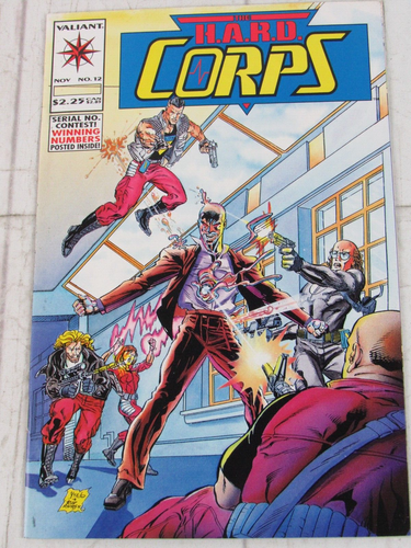 The H.A.R.D. Corps #12 Nov. 1993 Valiant Comics