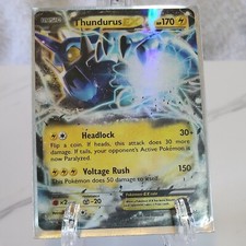 Thundurus EX - 26/108 - Pokemon Roaring Skies XY Ultra Rare Card NM
