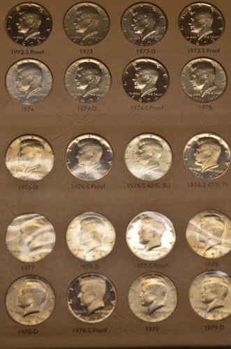 1964-2025 PDS +S Sil. Kennedy Half Dollars Complete Set BU/UNC 213 Coins #6249 - Picture 3 of 12