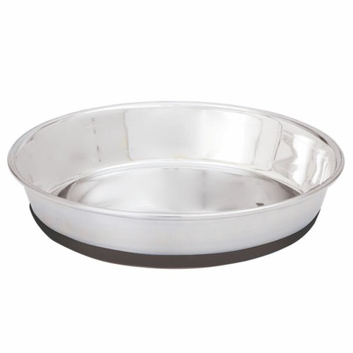 Alimentadores de sartén para cachorros de peso pesado plato superficial para mascotas razas cortas de hocico base de goma - Imagen 5 de 10