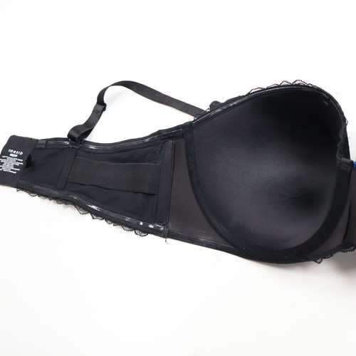 Torrid Bra Womens 46DD Blue Push Up Lace Wide Strap Underwire Sexy - Picture 4 of 5