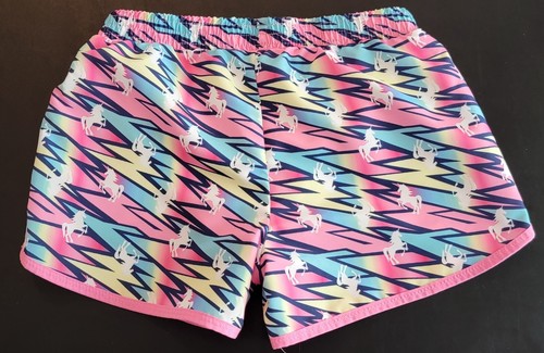 Delia's Sport Girl's Athletic Shorts Unicorn Size 10/12 - Picture 2 of 7