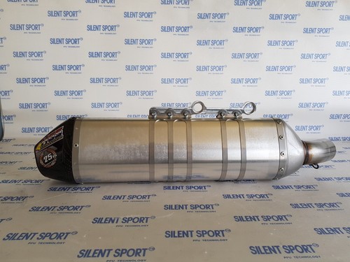 HGS YZF 450 año 2010-13 T2 tapa de carbono sistema completo de escape / sistemas de escape - Imagen 2 de 7