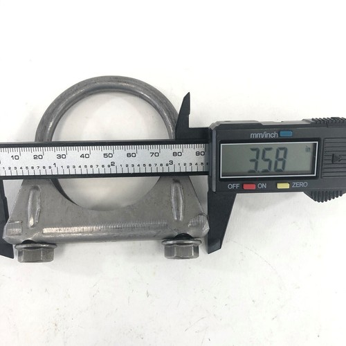5 pcs 2.125" U-Bolt Clamp, Great for 2.125"(2-1/8 inch) O.D. Piping, Mild Steel - Bild 8 von 11