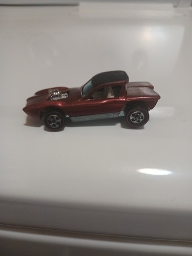Vintage 1967 Hot Wheels Redlines Python, Copper Color - Picture 10 of 10