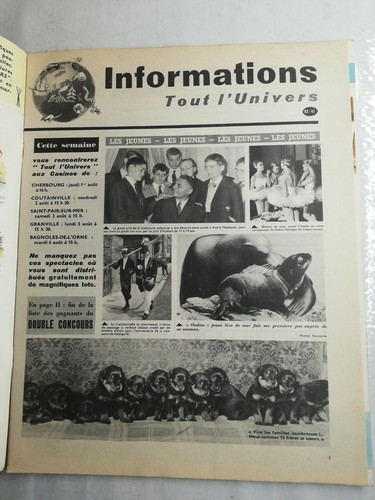 N36 All Universe Hachette N 41 August 1963 Man Primitive, Molecule Water, Atom - Picture 3 of 3