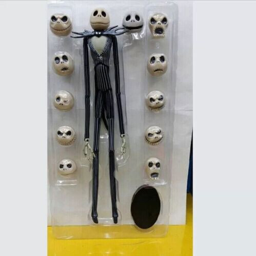 The Nightmare Before Christmas Jack Skellington With 12 Heads PVC Action Figure - Picture 5 of 7