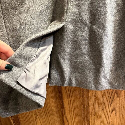 Blazer Abrigo Gris Mezcla Lana Calvin Klein Ropa de Trabajo Traje de Negocios talla 3X - Imagen 8 de 8