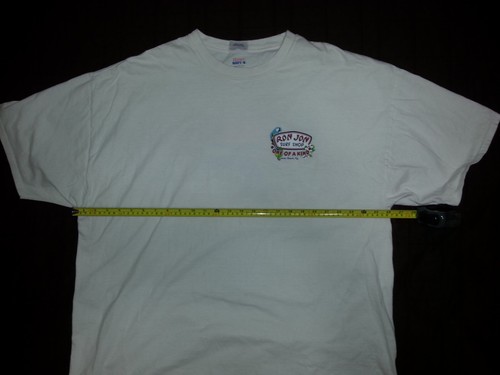 Vtg Ron Jon Surf Shop Shirt Men's 3XL /XXXL White Y2K Cocoa Beach Parrot Ocean - Picture 5 of 8