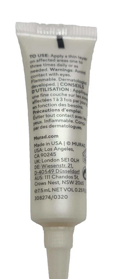 Murad Rapid Relief Acne Spot Treatment 0.5 oz Acne Control - Image 3 of 3