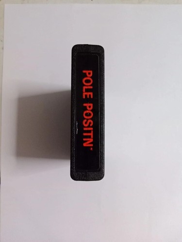 Pole Position Atari 2600 7800 Rare Label Error POLE POSITN NO ST XE XL - Foto 2 di 2