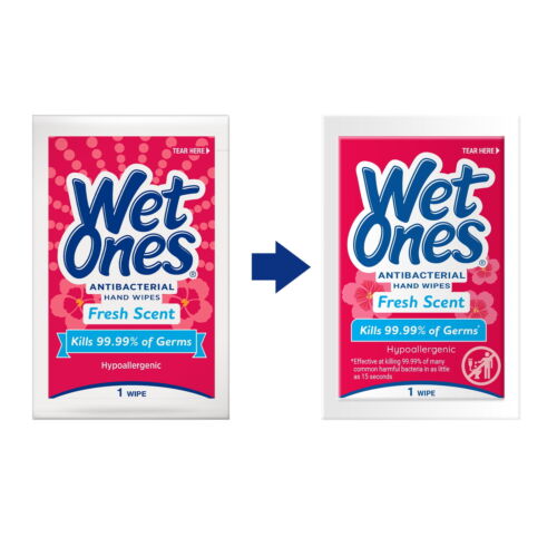 Wet Ones Antibacterial Hand Wipes, Fresh Scent, (24 Ct Individually Wrapped) - Picture 9 of 10
