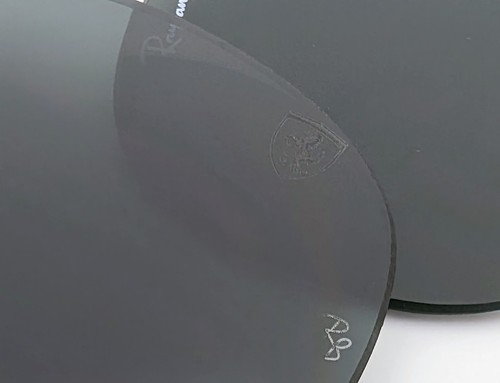 Lentes de repuesto Ray-Ban RB8313M F00871 Ferrari verdes clásicos 61 mm auténticas. - Imagen 5 de 8