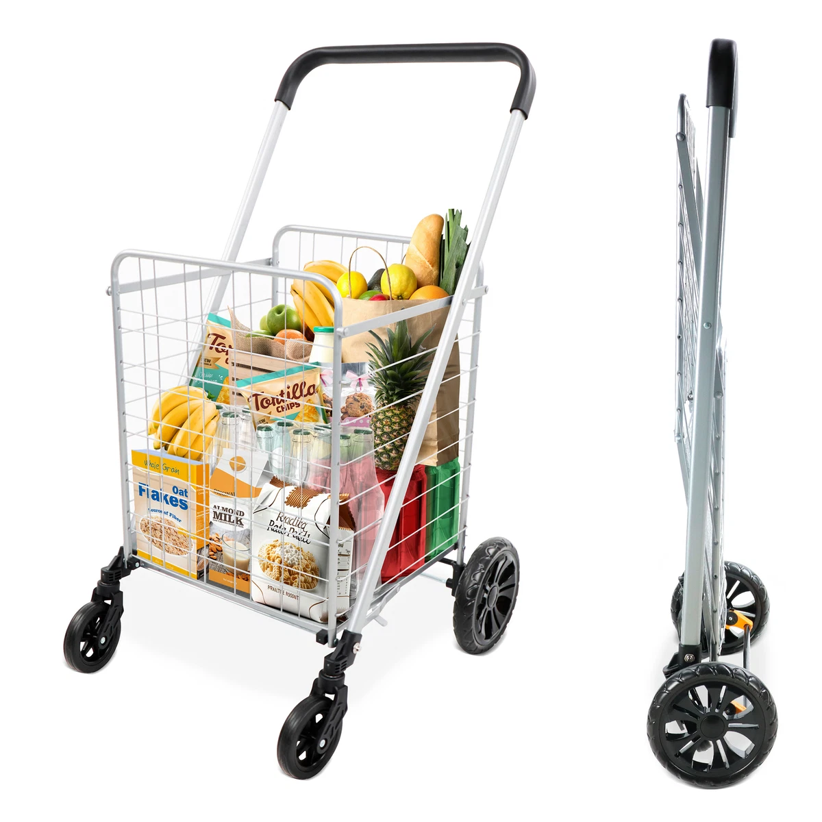 Foldable cheap grocery cart